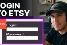 etsy shop login